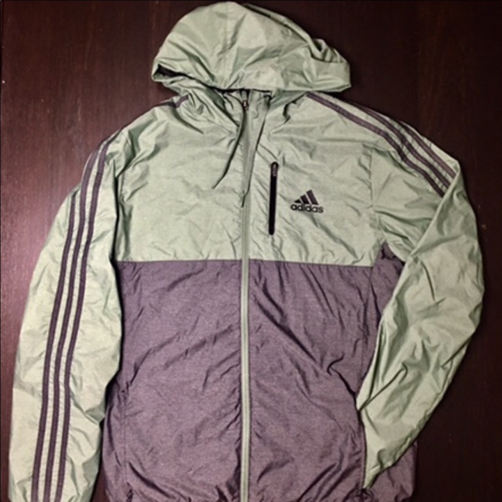 Adidas woven windbreaker